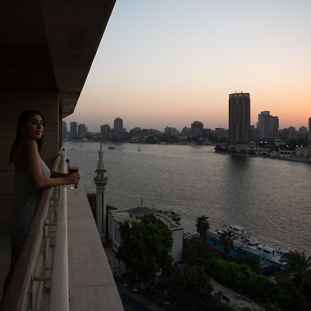 Kempinski Nile Hotel, Cairo Ngoại thất bức ảnh View of the Nile from the Four Seasons Hotel